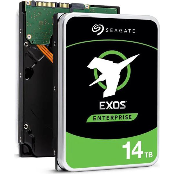 Seagate Exos X16 ST14000NM001G 14TB 7.2K RPM SATA 6Gb/s 512e/4Kn 256MB 3.5 FastFormat Hard Drive (ST14000NM001G)