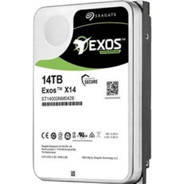 Seagate Exos X14 14TB 7.2K RPM SAS 12Gb/s Hard Drive (ST14000NM0048)