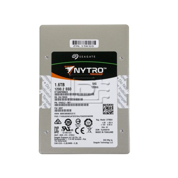 Seagate Nytro 1200.2 ST1600FM0023 1.6TB SAS 12Gb/s 2.5 Solid State Drive (ST1600FM0023)