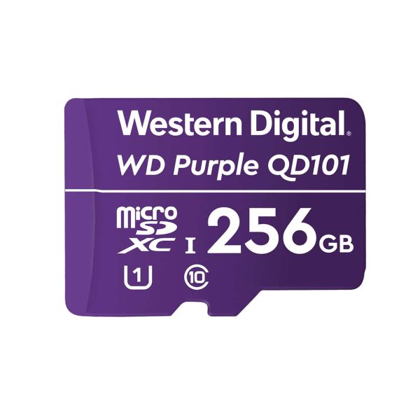 Western Digital WD Purple SC QD101 256 GB MicroSDXC Klasse 10 (WDD256G1P0C)