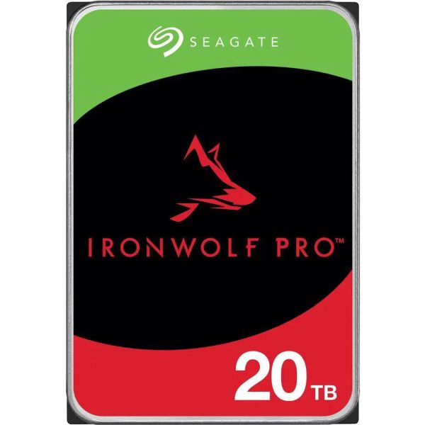 Seagate IronWolf Pro ST20000NE000 20TB 7.2K RPM SATA 6Gb/s 512e 3.5in Hard Drive (ST20000NE000)
