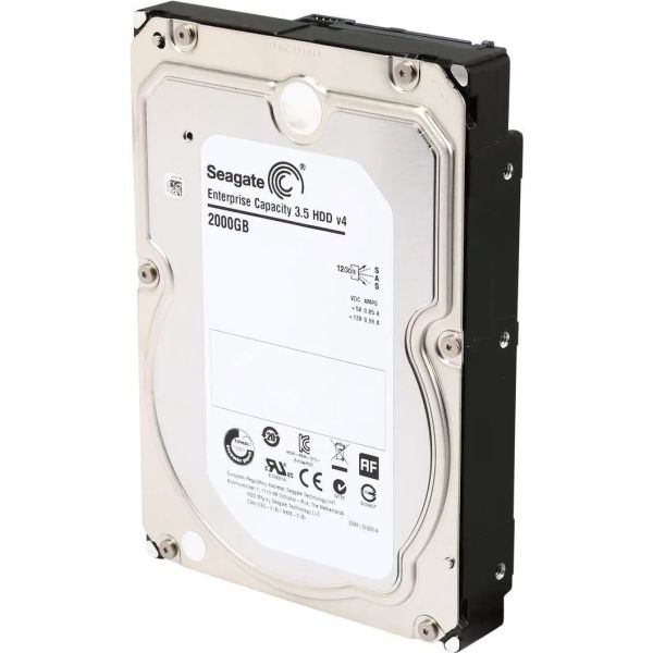Seagate Enterprise Capacity 2TB 7.2K RPM SAS 3.5 Hard Drive (ST2000NM0034)