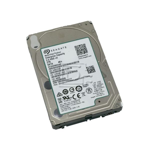 Seagate Enterprise Capacity 2TB 7.2K RPM SATA 2.5 Hard Drive (ST2000NX0243)