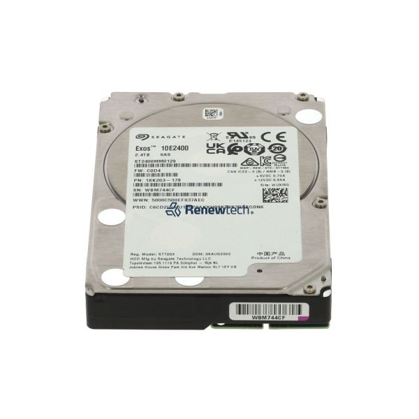 Seagate Exos 10E2400 2.4TB SAS 12Gb/s 10K RPM Hard Drive (ST2400MM0139)
