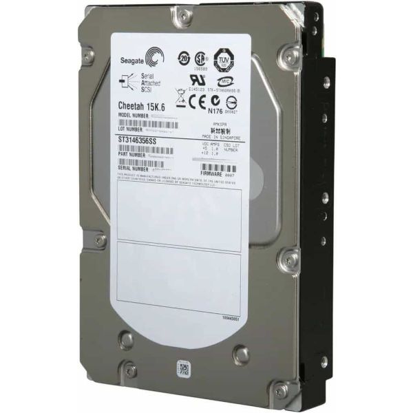 Seagate Cheetah 15K.6 146GB SAS 3.5 Hard Drive (ST3146356SS)