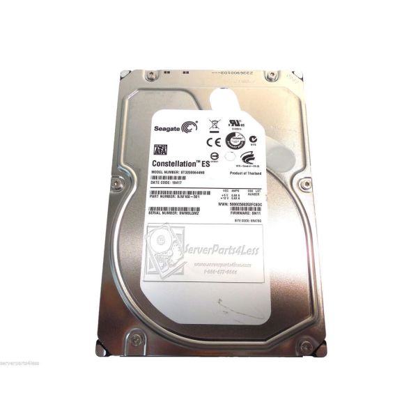 Seagate Constellation ES 2TB 7.2K RPM SATA 3.5 inch Hard Drive (ST32000644NS)