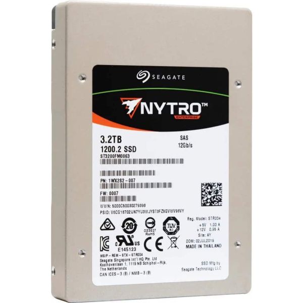 Seagate Nytro 1200.2 ST3200FM0063 3.2TB SAS 12Gb/s 2.5 Solid State Drive (ST3200FM0063)