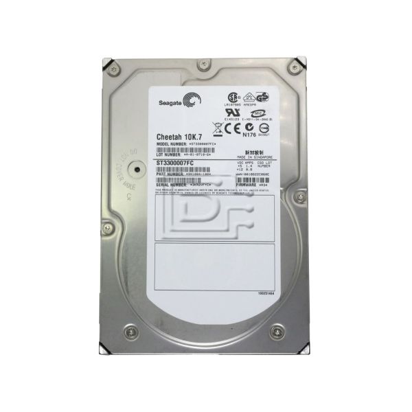 Seagate Cheetah 10K.7 ST3300007FC 300GB 10K RPM FC 2Gb/s 8MB 3.5 Hard Drive (ST3300007FC)