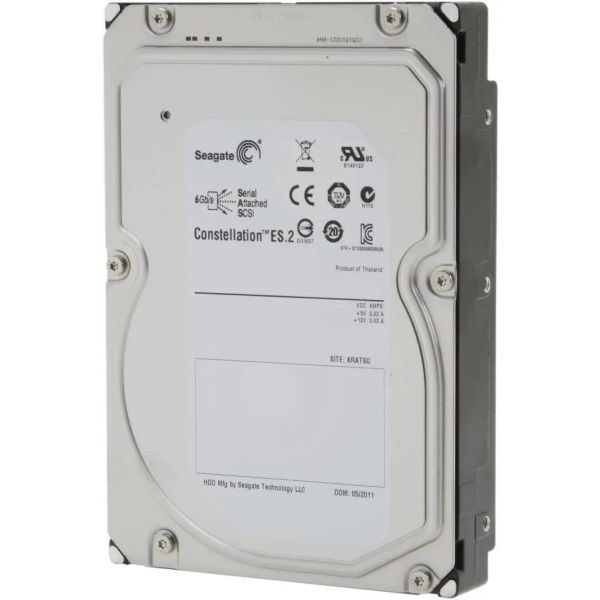 Seagate Constellation ES.2 ST33000650SS 3TB 7.2K RPM SAS 6Gb/s 64MB 3.5 Hard Drive (ST33000650SS)
