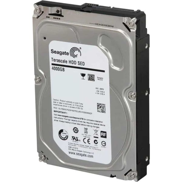 Seagate Terascale ST4000NC000 4TB 5.9K RPM SATA 6Gb/s 64MB 3.5 Hard Drive (ST4000NC000)