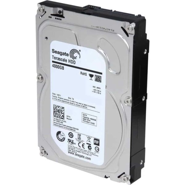 Seagate Terascale ST4000NC001 4TB 5.9K RPM SATA 6Gb/s 64MB 3.5 Hard Drive (ST4000NC001)