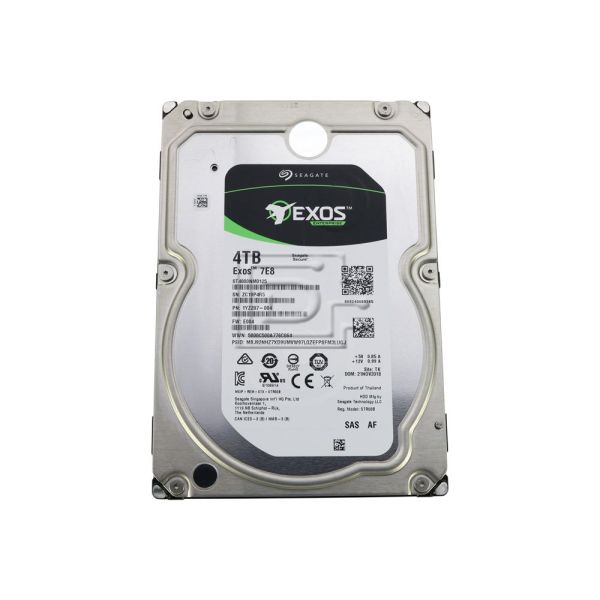 Seagate Exos 7E8 ST4000NM0235 4TB 7.2K RPM SAS 12Gb/s 512e 128MB 3.5 SED-FIPS Hard Drive (ST4000NM0235)