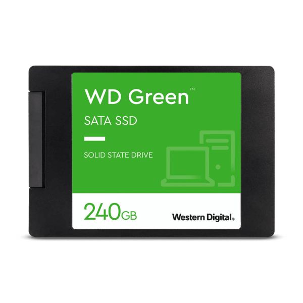 Western Digital Green WDS240G3G0A internal solid state drive 2.5" 240 GB SATA III (WDS240G3G0A) Western Digital Green WDS240G3G0A internal solid state drive 2.5" 240 GB SATA III (WDS240G3G0A)