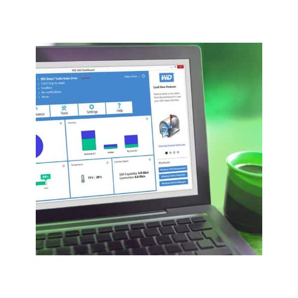 Western Digital Green WDS240G3G0B internal solid state drive 2.5" 240 GB SATA III (WDS240G3G0B)