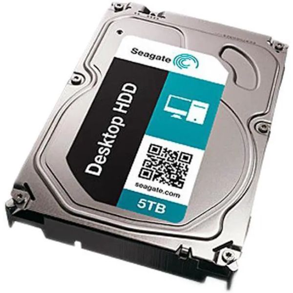 Seagate Desktop ST5000DM000 5TB 5.9K RPM SATA 6Gb/s 128MB 3.5 Hard Drive (ST5000DM000)