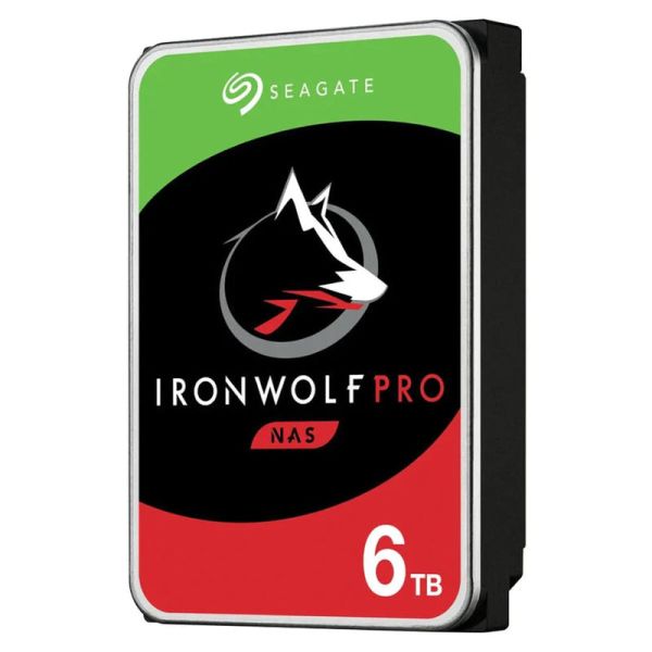 Seagate IronWolf Pro ST6000NE000 6TB 7.2K RPM SATA 6Gb/s 512e 3.5in Hard Drive (ST6000NE000)