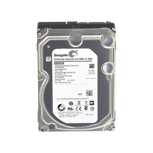Seagate Enterprise Capacity ST6000NM0044 6TB 7.2K RPM SATA 6Gb/s 128MB 3.5 Hard Drive (ST6000NM0044)