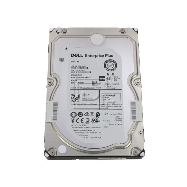 Seagate Exos 7E8 ST6000NM0255 6TB 7.2K RPM SAS 12Gb/s 4Kn 256MB 3.5 SED-FIPS Hard Drive (ST6000NM0255)