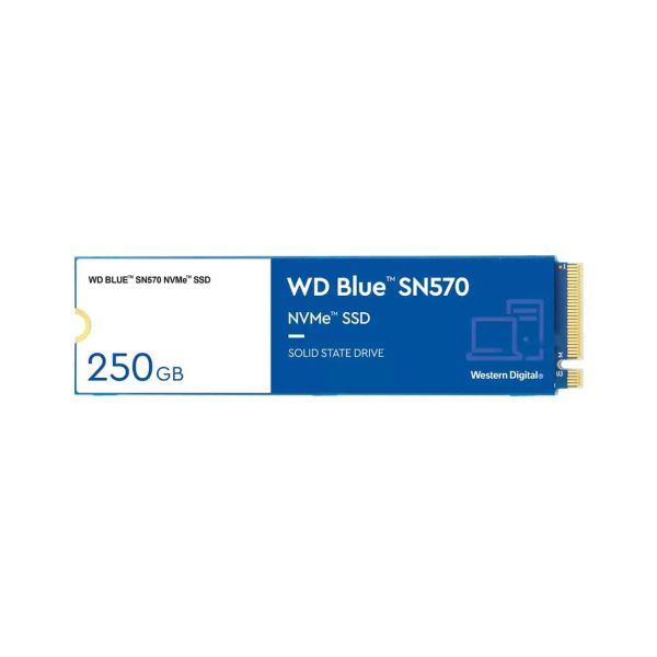 Western Digital WD Blue SN570 M.2 250 GB PCI Express 3.0 NVMe (WDS250G3B0C)
