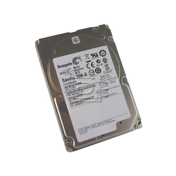 Seagate Savvio ST600MM0006 600GB 10K RPM SAS 6Gb/s 64MB 2.5 Hard Drive (ST600MM0006)