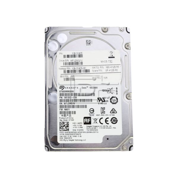 Seagate Exos 15E900 ST600MP0026 600GB 15K RPM SAS 12Gb/s 512n 256MB 2.5 SED-FIPS Hard Drive (ST600MP0026)