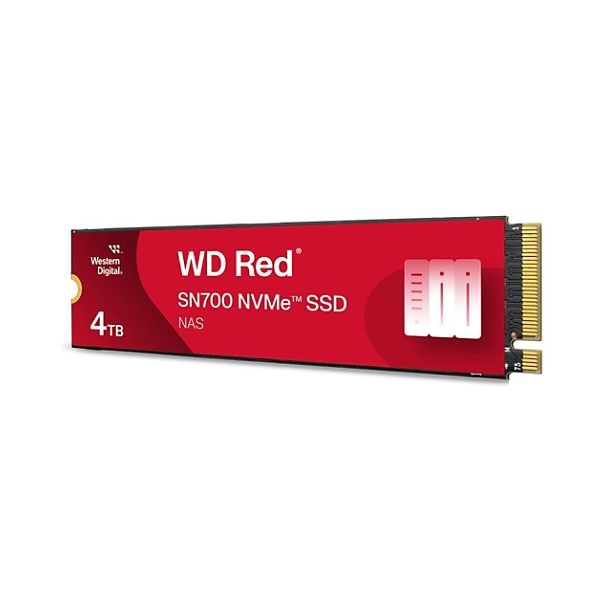 Western Digital WD SSD M.2 (2280) 4TB Red / NAS 24x7 /NVMe (Di) (WDS400T1R0C)