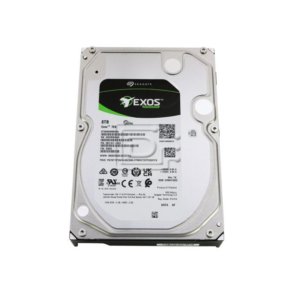 Seagate Exos 7E8 ST8000NM000A 8TB 7.2K RPM SATA 6Gb/s 512e 3.5in Hard Drive (ST8000NM000A)