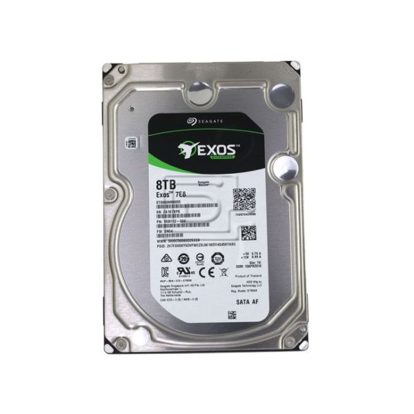 Seagate Exos 7E8 ST8000NM0165 8TB 7.2K RPM SATA 6Gb/s 512e 256MB 3.5 Hard Drive (ST8000NM0165)