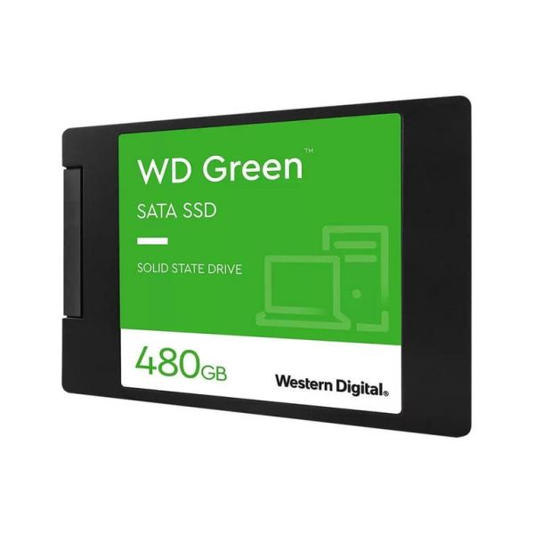 Western Digital Green WDS480G3G0A internal solid state drive 2.5" 480 GB SATA III (WDS480G3G0A)