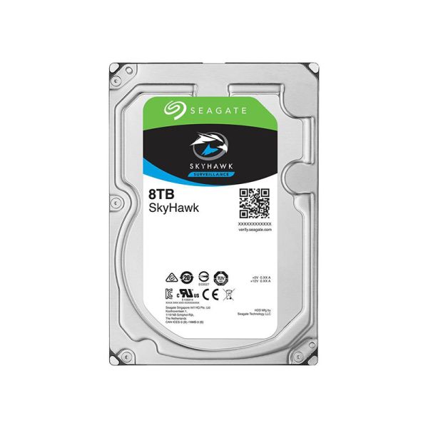 Seagate Skyhawk Surveillance ST8000VX0002 8TB 7.2K RPM SATA 6Gb/s 4kn 3.5in Hard Drive (ST8000VX0002)