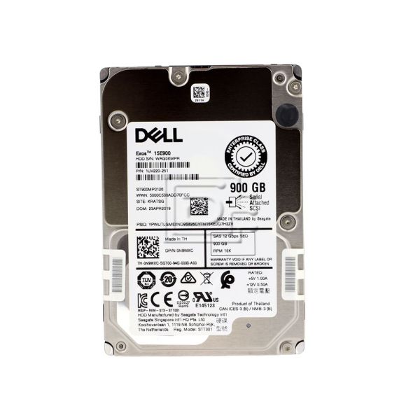 Seagate Exos 15E900 ST900MP0126 900GB 15K RPM SAS 12Gb/s 512n 256MB 2.5 SED-FIPS Hard Drive (ST900MP0126)