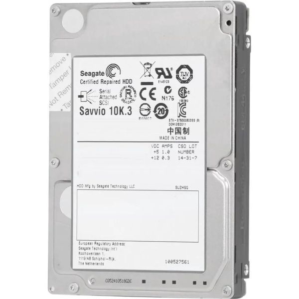 Seagate Savvio 10K.3 ST9300603SS 300GB 10K RPM SAS 6Gb/s 16MB 2.5 Hard Drive (ST9300603SS)