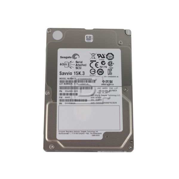 Seagate Savvio ST9300653SS 300GB 15K RPM SAS 6Gb/s 64MB 2.5 Hard Drive (ST9300653SS)