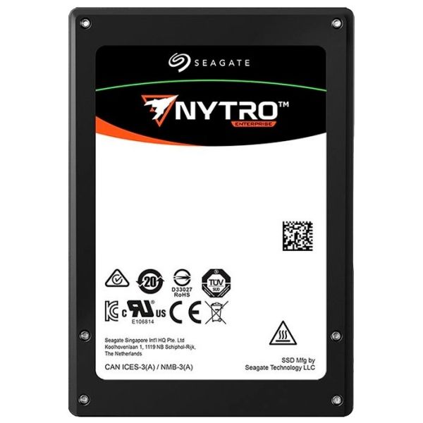 Seagate Nytro 3332 XS3840SE70084 3.84TB 1 DWPD SAS 12Gb/s 3D TLC 2.5in Solid State Drive (XS3840SE70084)