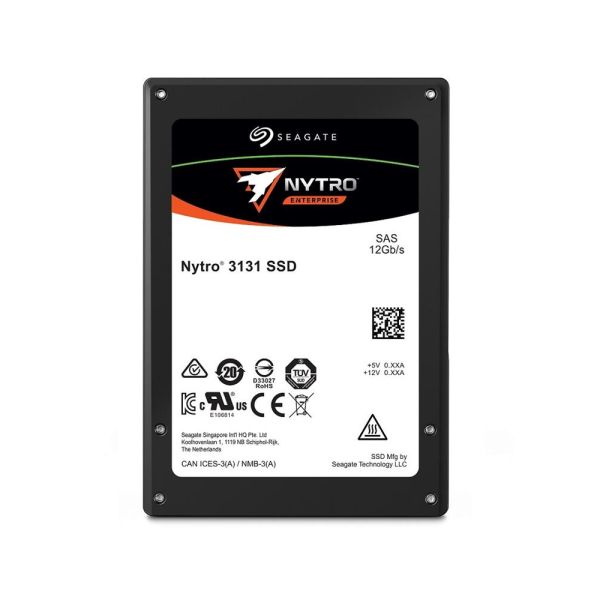 Seagate Nytro 3131 XS3840TE70004 3.84TB 0.8 DWPD SAS Dual 12Gb/s 3D eTLC 2.5in SSD (XS3840TE70004)