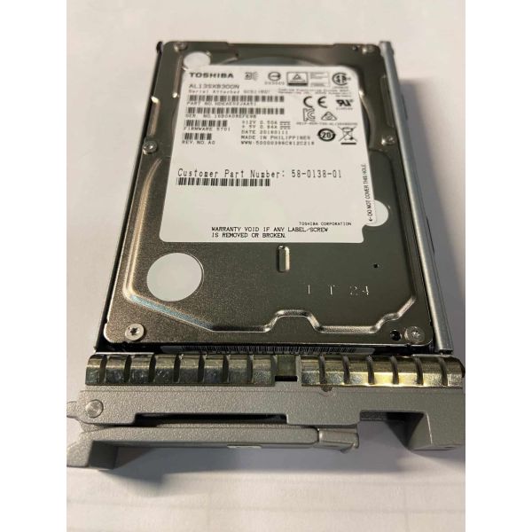 Toshiba AL13SXB300N 300GB 15K SAS 6Gb/s 2.5" Harde Schijf (AL13SXB300N)