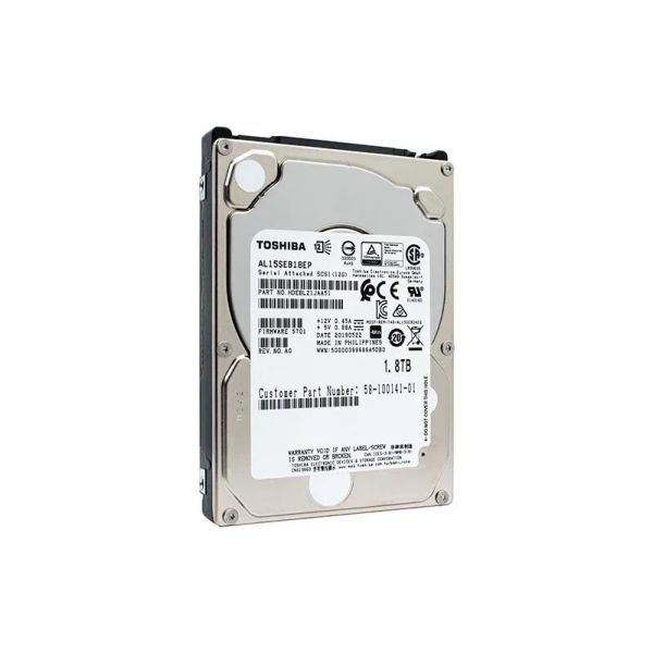 Toshiba AL15SE 1.8TB 10K RPM SAS 12Gb/s Hard Drive (AL15SEB18EP)