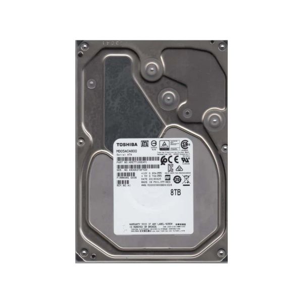Toshiba MD05 MD05ACA800R 8TB 7.2K RPM SATA 6Gb/s Desktop 3.5in Hard Drive (MD05ACA800R)
