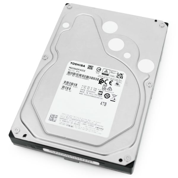 Toshiba MG08-D MG08ADP400E 4TB 7.2K RPM SATA 6Gb/s 512e 3.5in Hard Drive (MG08ADP400E)