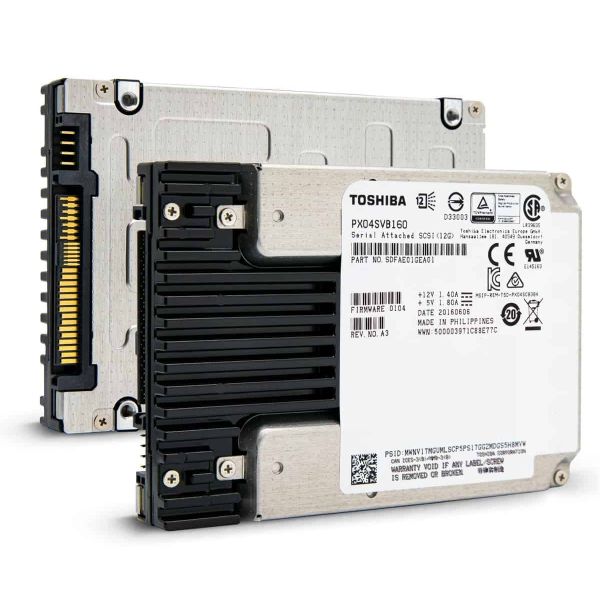 Toshiba Enterprise PX04SVB160 1.6TB SAS 12Gb/s 2.5 Solid State Drive (PX04SVB160)