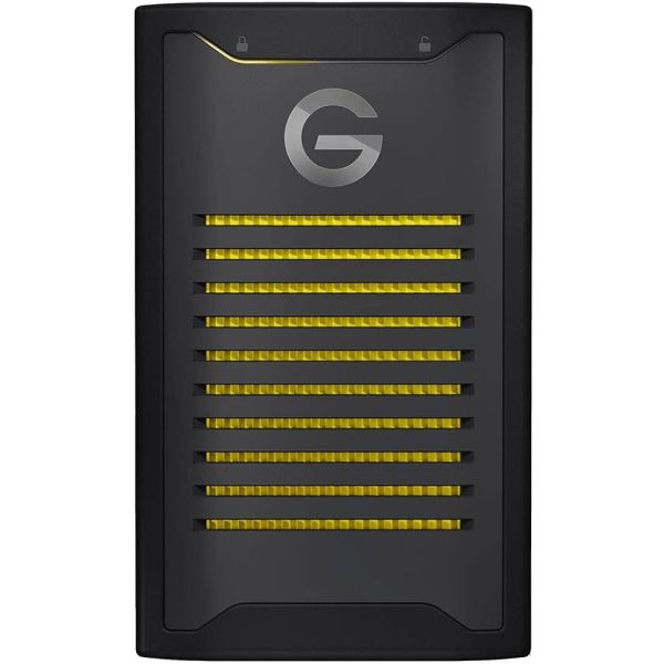 Western Digital G-Technology ArmorLock 0G10484-1 2TB USB 3.2 Gen 2 USB-C 10Gbps Portable NVMe SSD (0G10484)