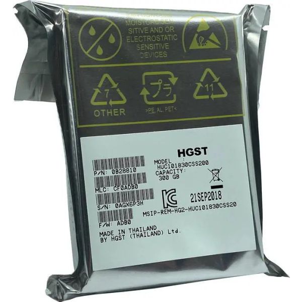 Western Digital HGST Ultrastar C10K1800 HUC101830CSS205 0B31303 300GB 10K RPM SAS 12Gb/s 512n 128MB 2.5 TCG-FIPS Hard Drive (HUC101830CSS205_0B31303)
