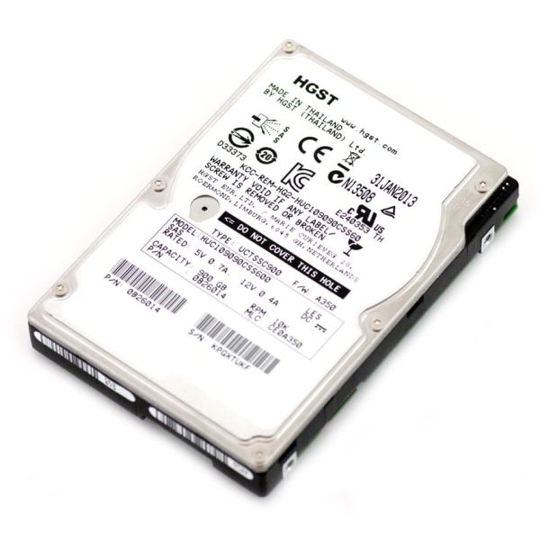 Western Digital HGST Ultrastar C10K900 300GB 10K SAS 2.5" Harde Schijf (HUC109030CSS600_0B26011)
