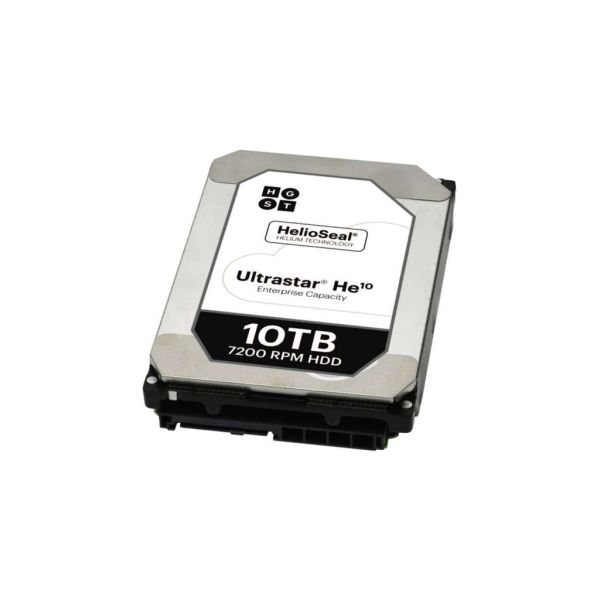 Western Digital HGST Ultrastar He10 HUH721008AL4201 0F27407 8TB 7.2K RPM SAS 12Gb/s 4Kn 256MB 3.5 TCG Hard Drive (HUH721008AL4201)