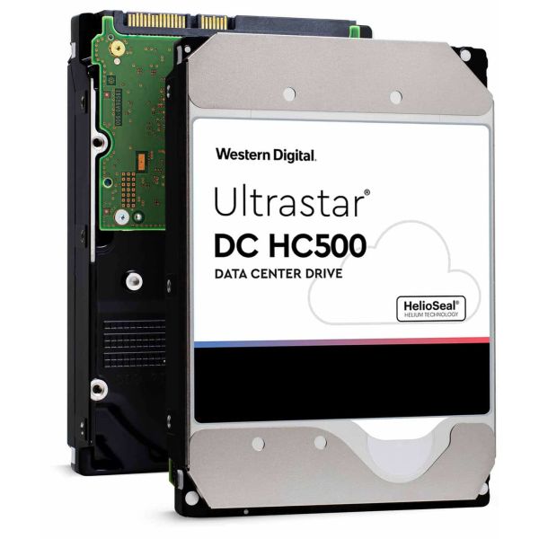 Western Digital HGST Ultrastar He10 HUH721008ALE600 0F27610 8TB 7.2K RPM SATA 6Gb/s 512e 256MB 3.5 ISE Hard Drive (HUH721008ALE600-0F27610_PWR)