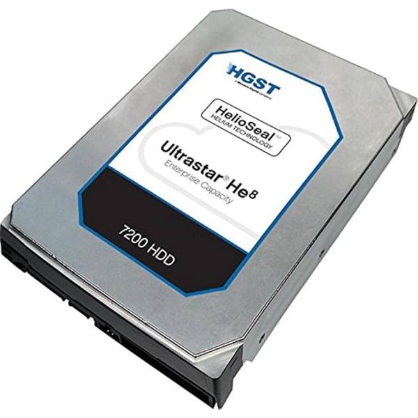 Western Digital HGST Ultrastar He8 HUH728060ALE600 0F23269 6TB 7.2K RPM SATA 6Gb/s 128MB 3.5 Hard Drive (HUH728060ALE600)