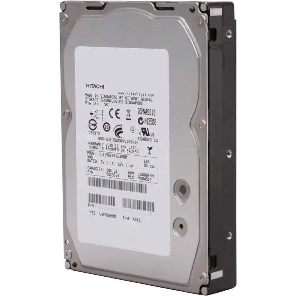 Western Digital HGST Ultrastar 15K600 HUS156030VLS600 0B23661 300GB 15K RPM SAS 6Gb/s 64MB 3.5 Hard Drive (HUS156030VLS600_0B23661)