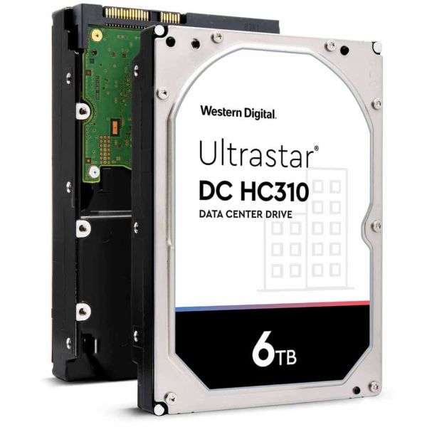 Western Digital Ultrastar DC HC310 HUS726T6TAL5204 0B36073 6TB 7.2K RPM SAS 12Gb/s 512e 256MB 3.5 SE Hard Drive (HUS726T6TAL5204_0B36073)