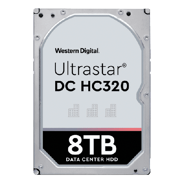 Western Digital Ultrastar DC HC320 8TB SAS 3.5 Hard Drive (HUS728T8TAL4205_0B36412)
