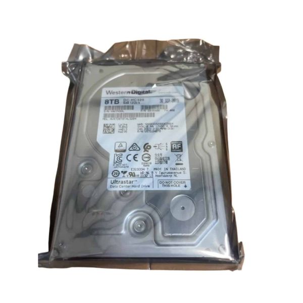 Western Digital HGST Ultrastar DC HC320 HUS728T8TAL5204 0B36400 8TB 7.2K RPM SAS 12Gb/s 512e 256MB 3.5 SE Manufacturer Recertifi (HUS728T8TAL5204_0B36400-REC)